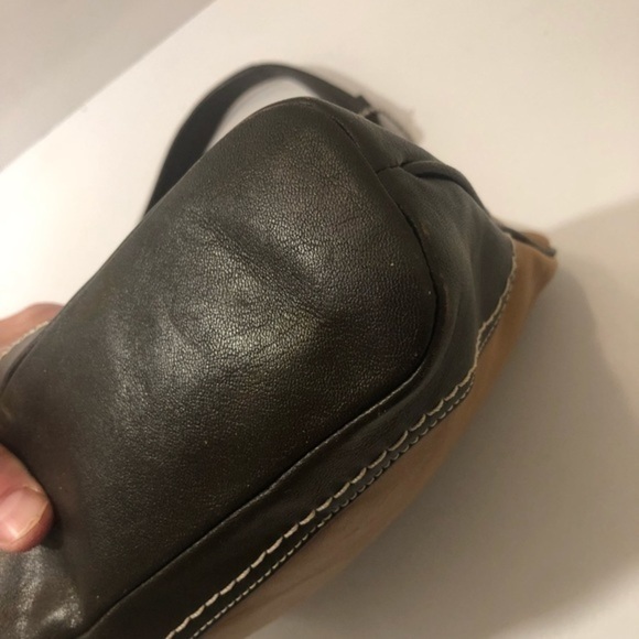 Coach vintage y2k f11344 brown tan multi textured soho hamptons hobo bag - Picture 14 of 15